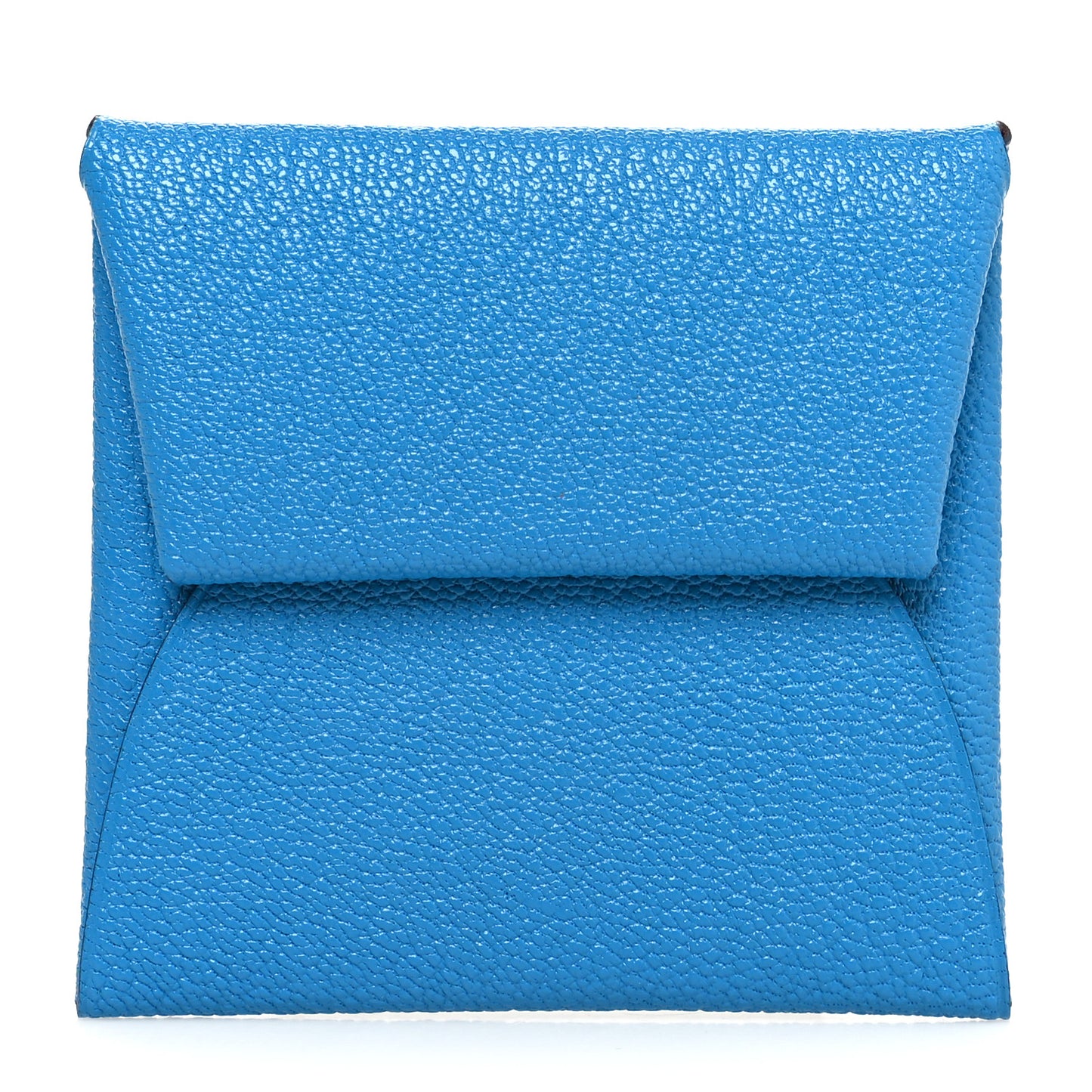 Chevre Mysore Bastia Verso Coin Purse Bleu Frida Cuivre
