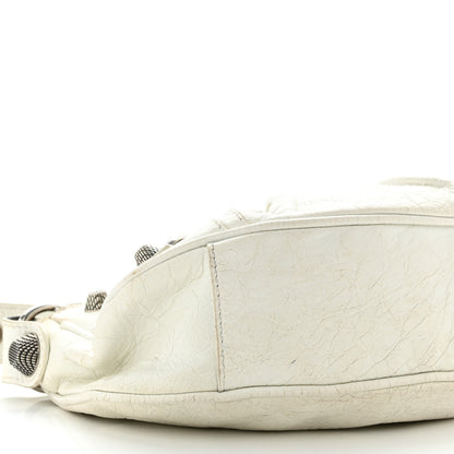 Balenciaga Agneau Arena Le Cagole Shoulder Bag XS Optic White 9 of 14