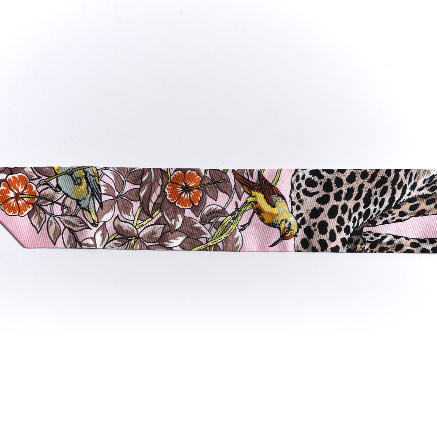 Silk Jungle Love Love Twilly Rose Pale Etoupe