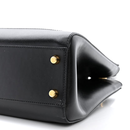 Gucci Boarded Plutone Calfskin Medium Jackie 1961 Tote Black 10 of 12
