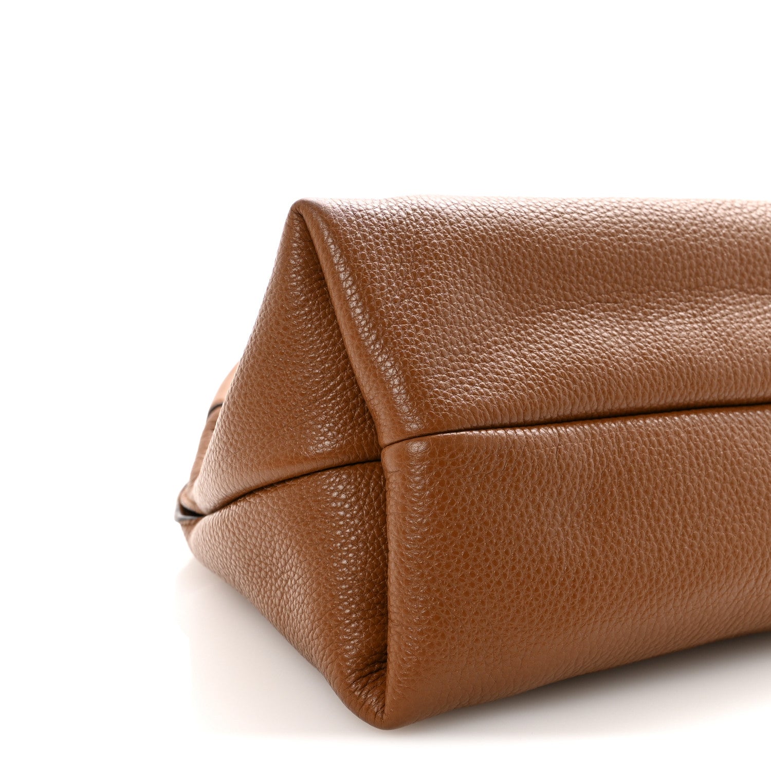 Gucci Grained Calfskin Softbit Medium Shoulder Bag Brown 8 of 9