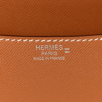 Hermes Grained Monsieur Lizard Constance 24 Gold Ombre 6 of 11