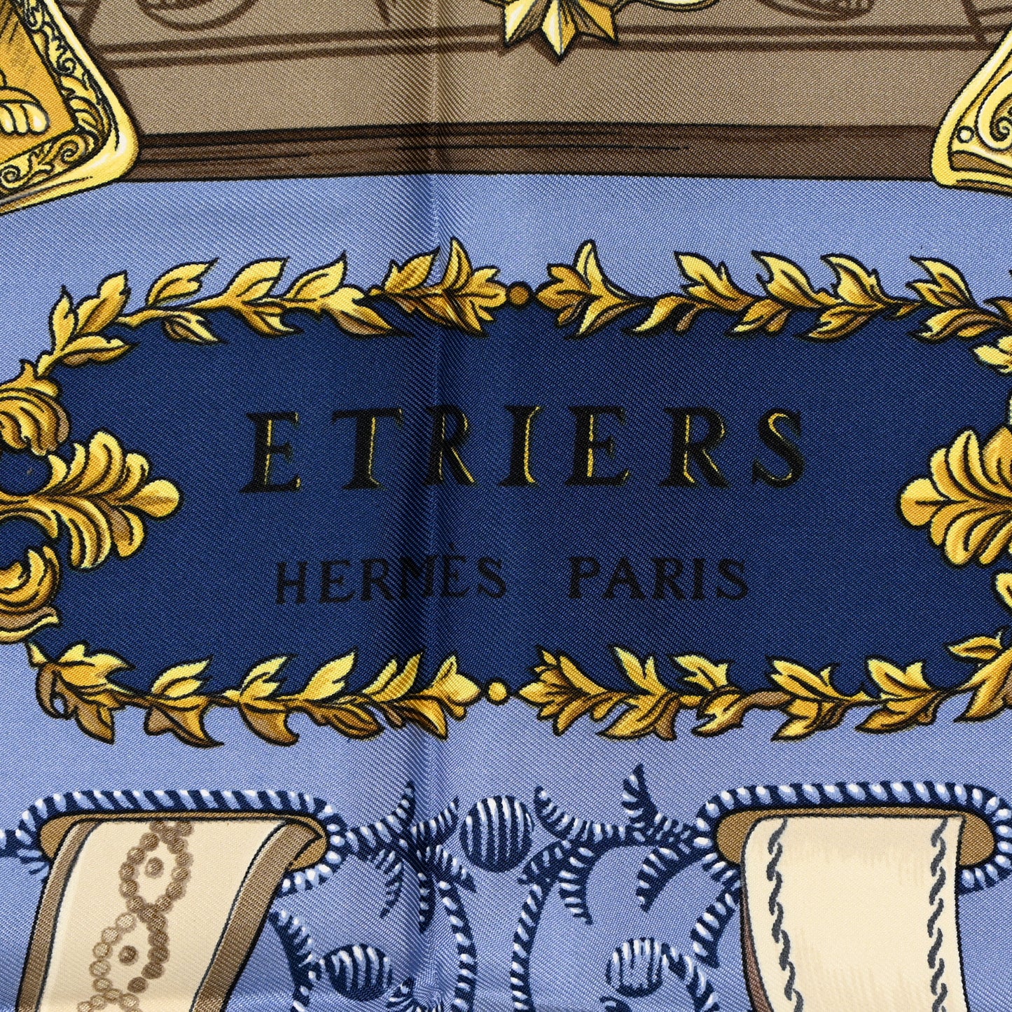 Silk Concours D Etriers Scarf 90