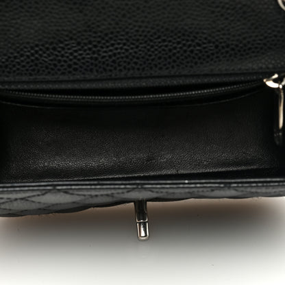 Chanel Caviar Quilted Mini Square Flap Black 5 of 10