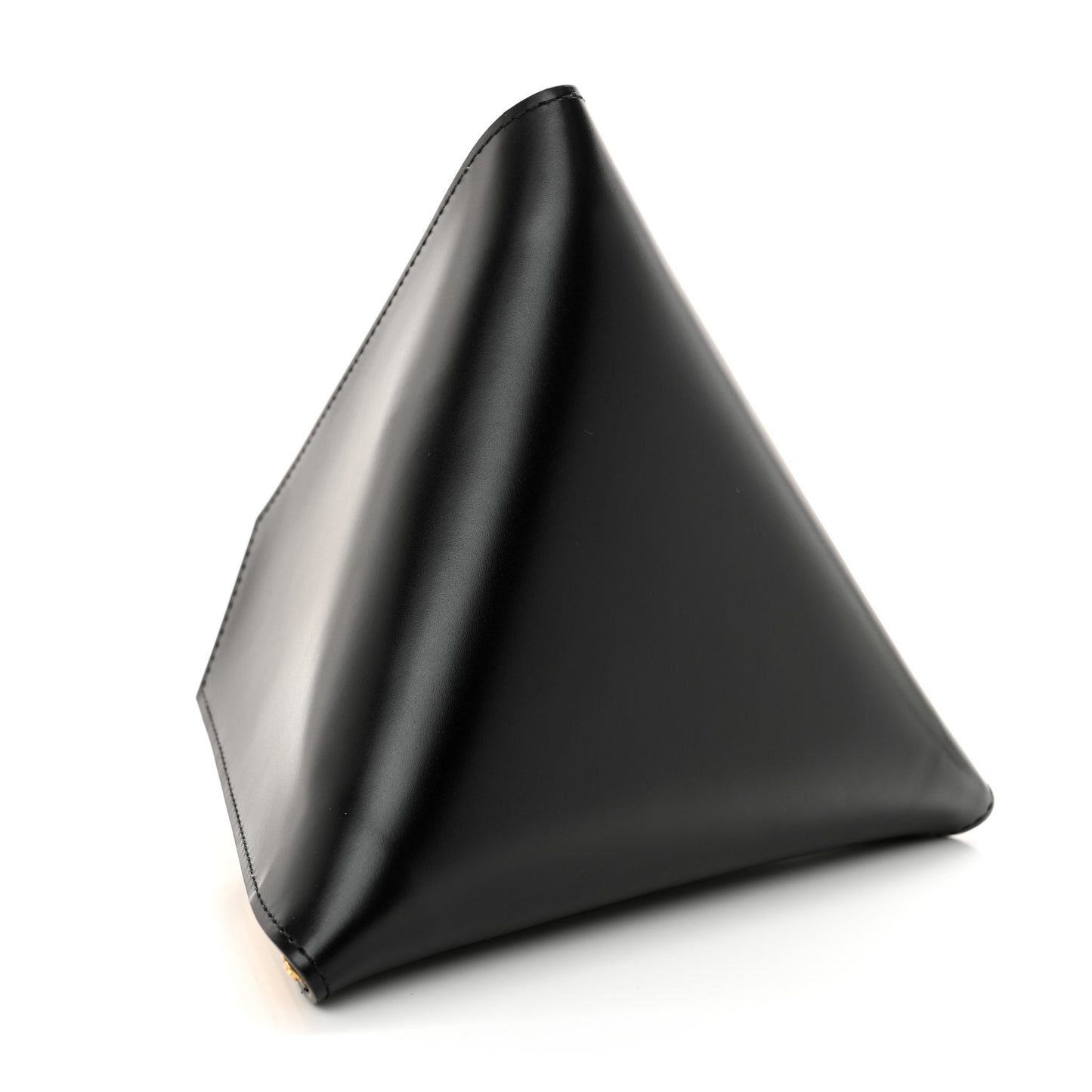 Calfskin Pyramid Bag Black