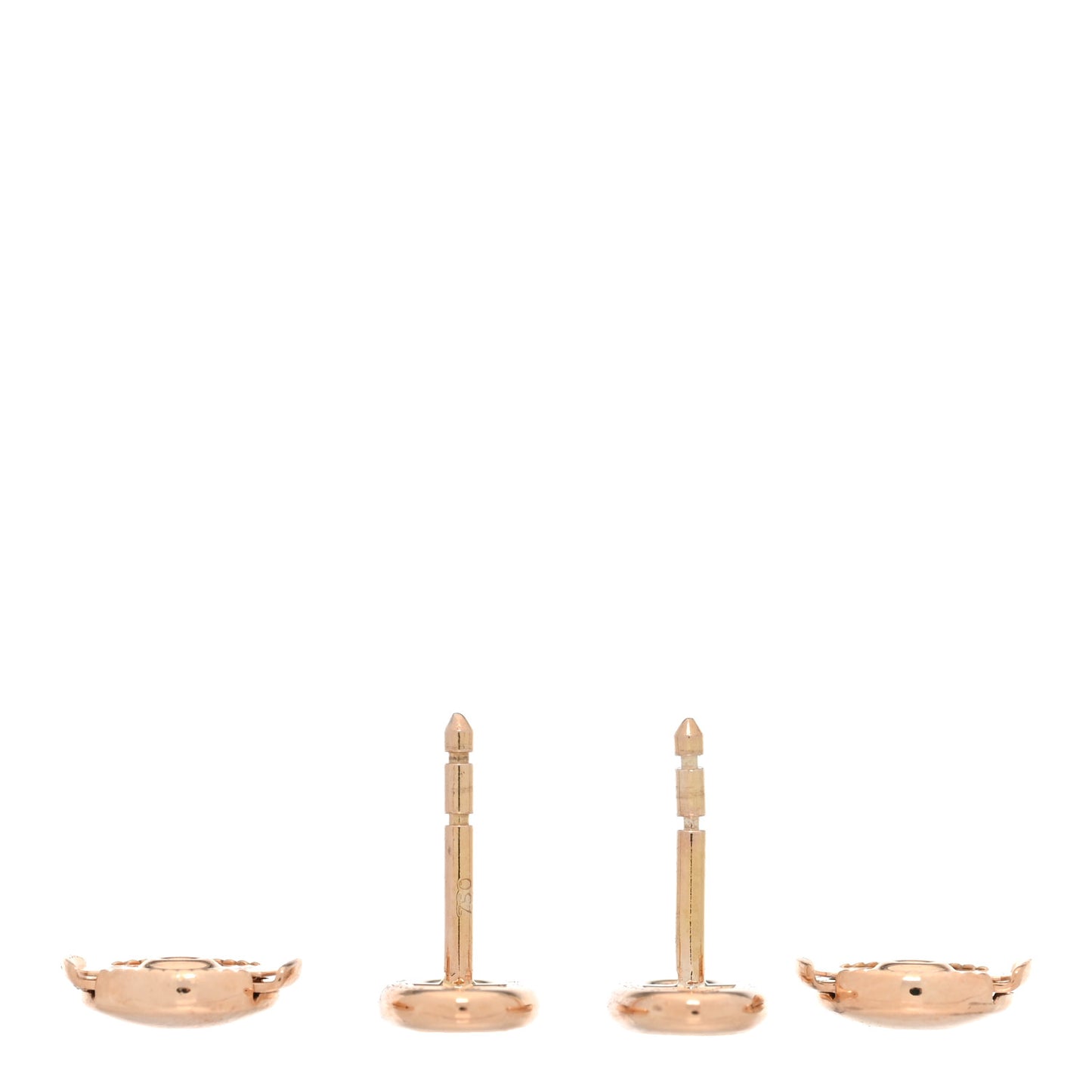 18K Rose Gold TPM Farandole Stud Earrings