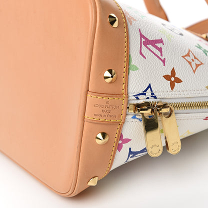 Louis Vuitton Monogram Multicolor Alma White 5 of 11