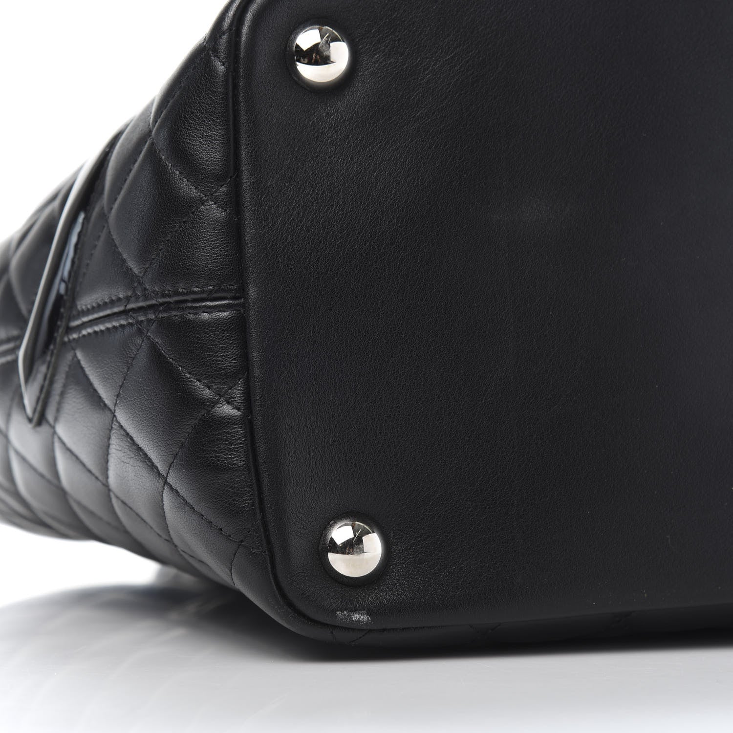 Chanel Calfskin Quilted Large Cambon Tote Black 11 of 12