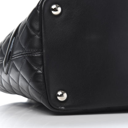 Chanel Calfskin Quilted Large Cambon Tote Black 11 of 12