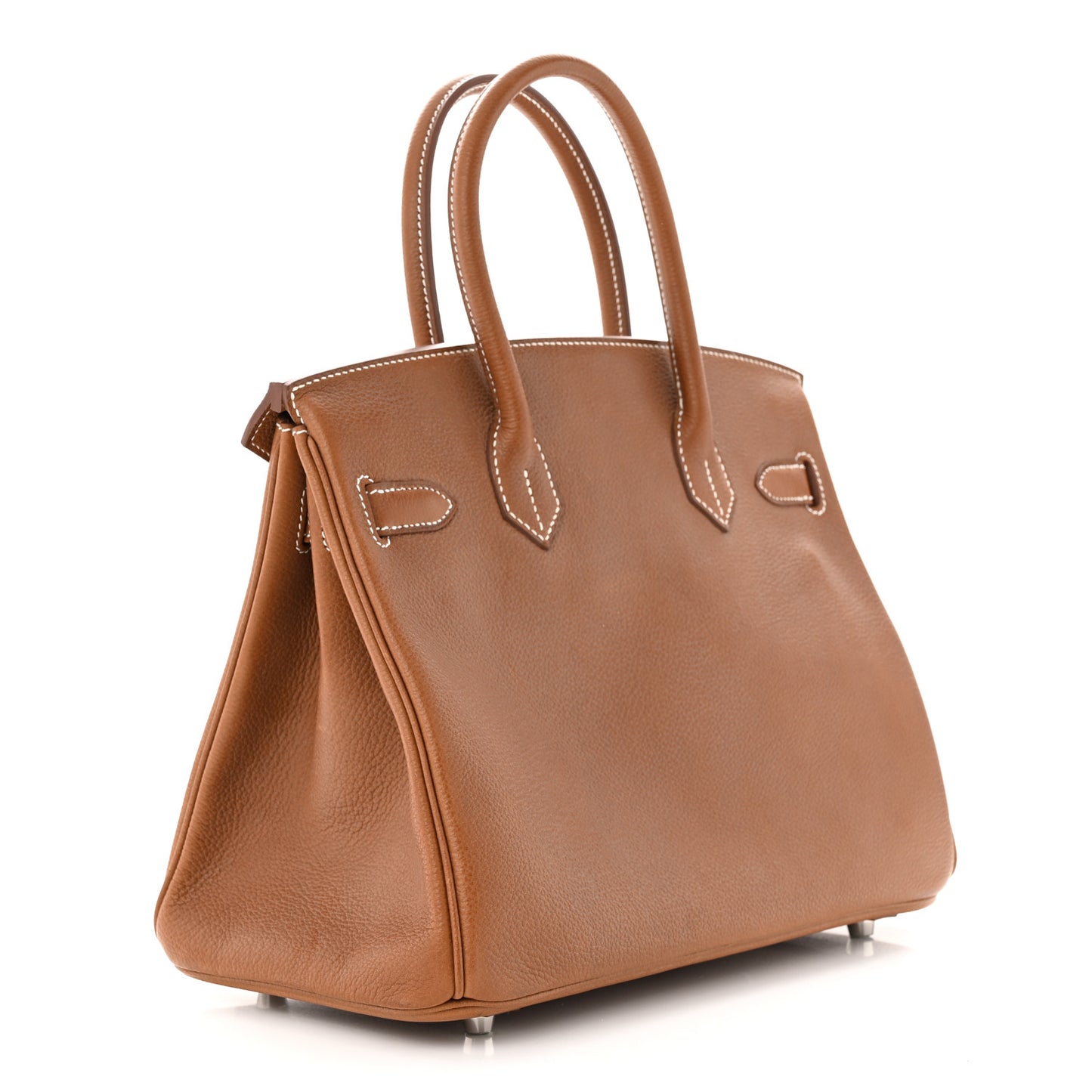Natural Barenia Faubourg Birkin 30 Fauve