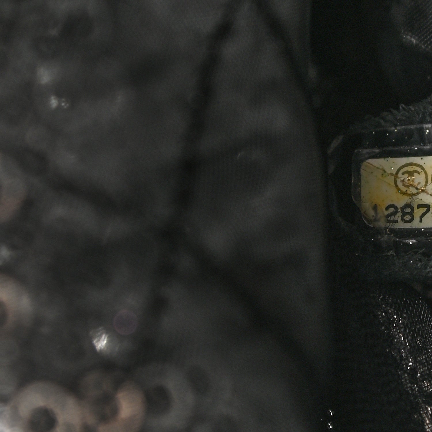 Chanel Hidden Sequin Maxi Flap Black 6 of 11