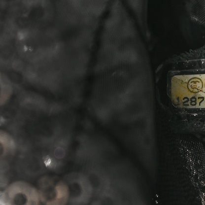 Chanel Hidden Sequin Maxi Flap Black 6 of 11