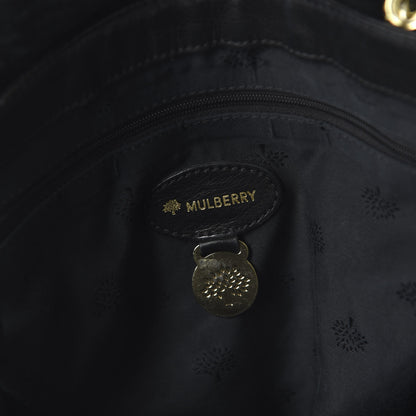 Mulberry Soft Grain Calfskin Tillie Satchel Black 8 of 10