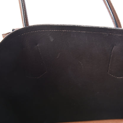 Prada Saffiano Cuir Large Double Bag Cacao 19 of 24