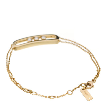 Messika 18K Yellow Gold Diamond Move Classique Bracelet 3 of 6