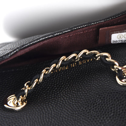 Chanel Caviar Quilted Mini Chain Belt Bag Black 10 of 12