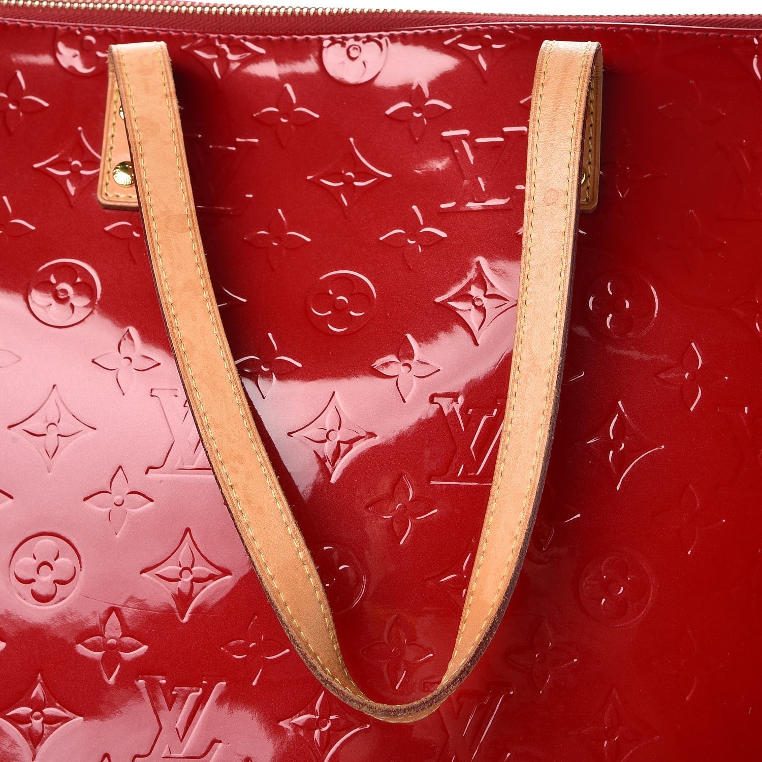 Louis Vuitton Vernis Bellevue GM Pomme D'Amour 8 of 12