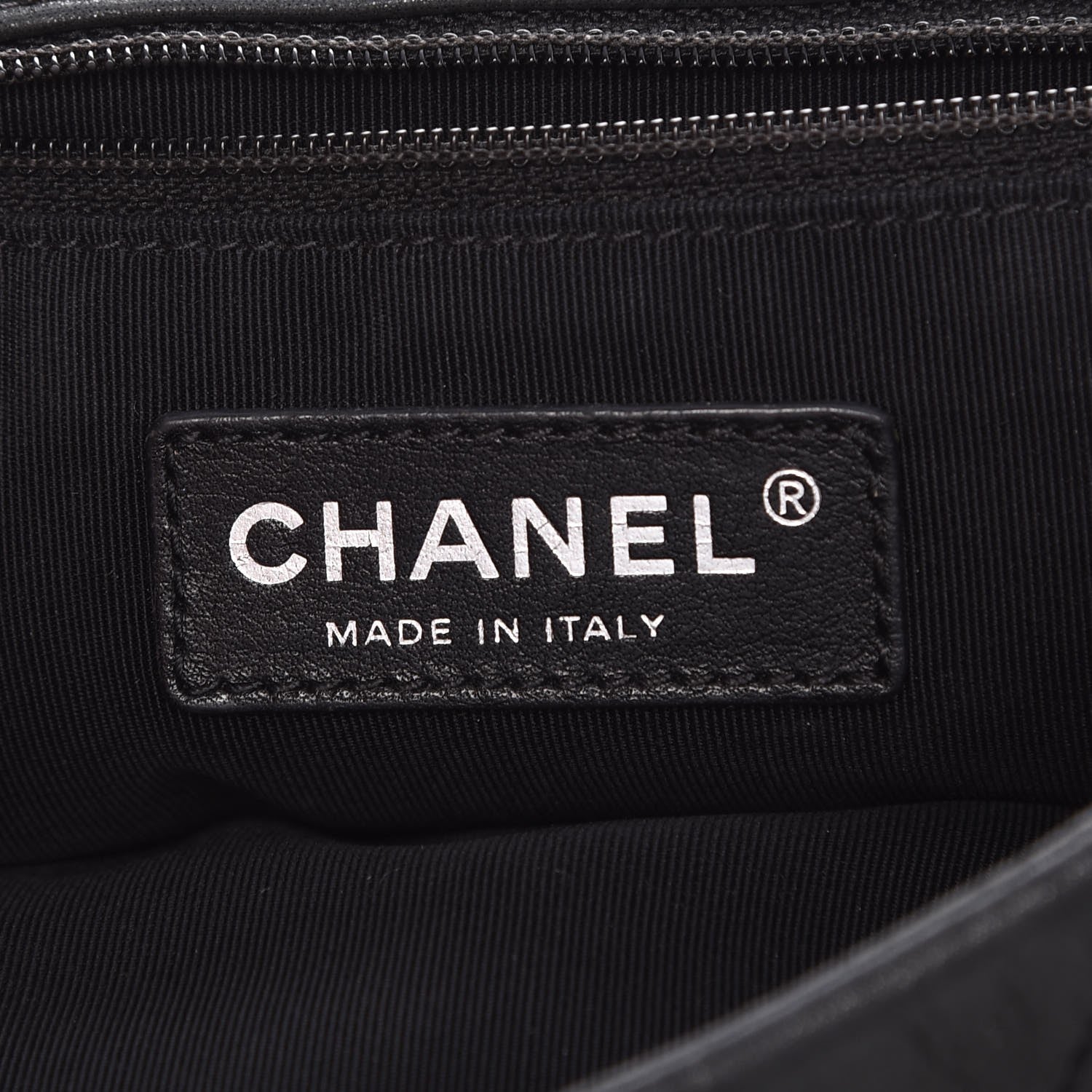 Chanel Iridescent Calfskin Large Chic Quilt Flap Black 6 of 7