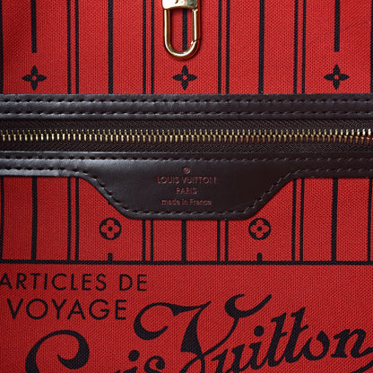 Louis Vuitton Damier Ebene Neverfull MM 6 of 44