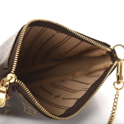 Louis Vuitton Monogram Complice Trunks and Bags Mini Pochette Accessories Beige 5 of 7