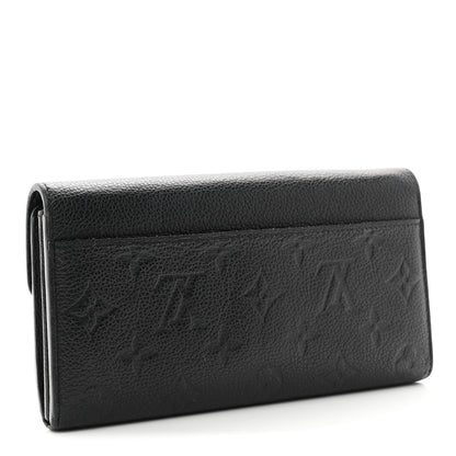 Louis Vuitton Empreinte Sarah Wallet NM Black 3 of 7