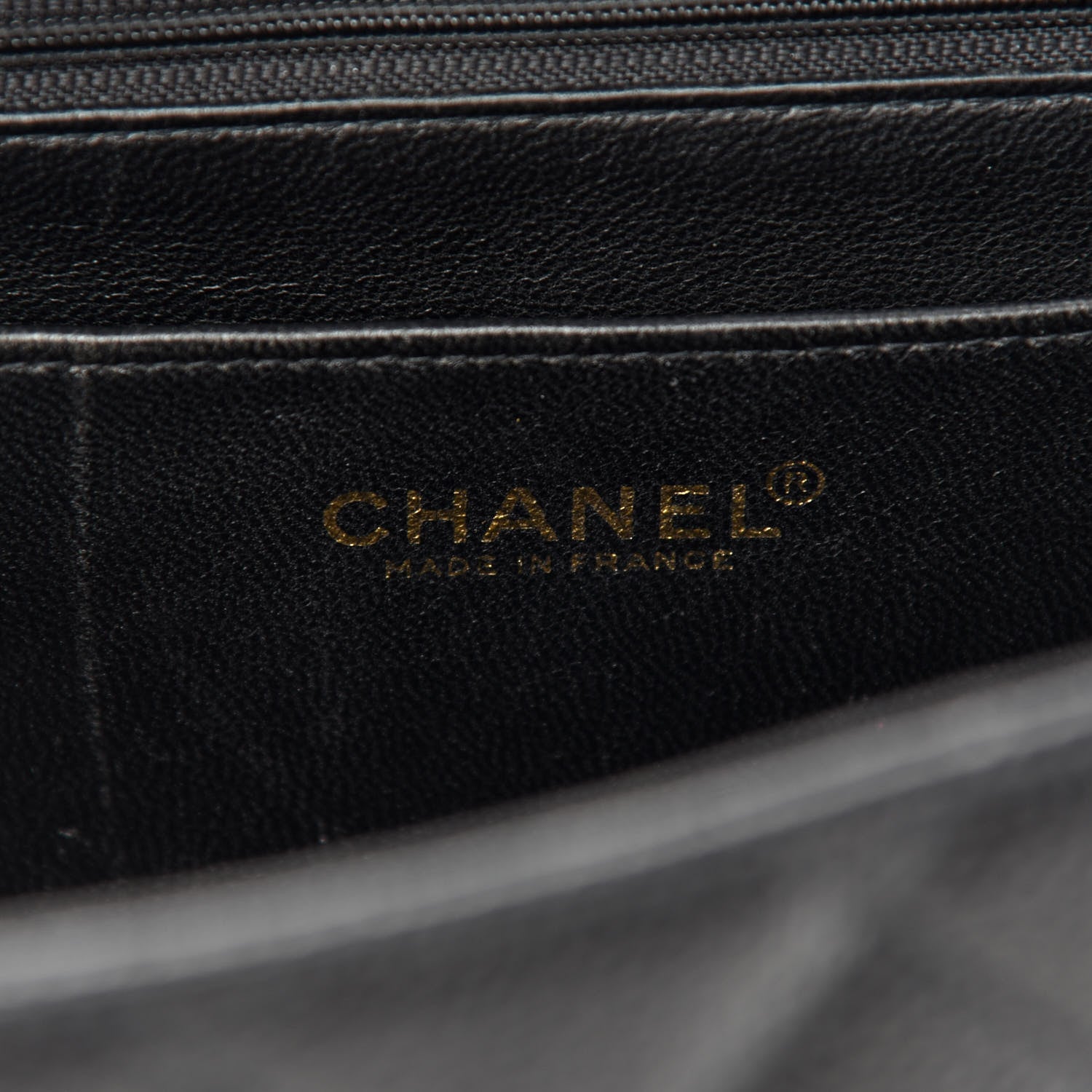 Chanel Caviar Quilted Jumbo Single Flap Black 6 of 10