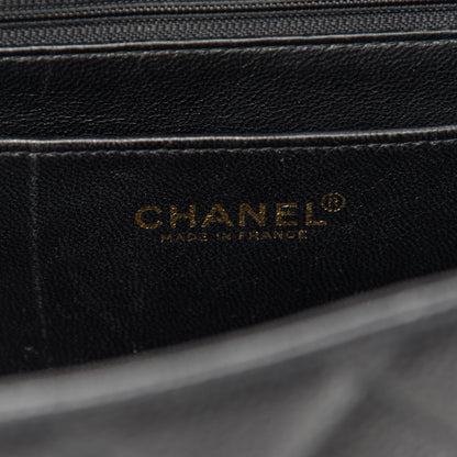 Chanel Caviar Quilted Jumbo Single Flap Black 6 of 10