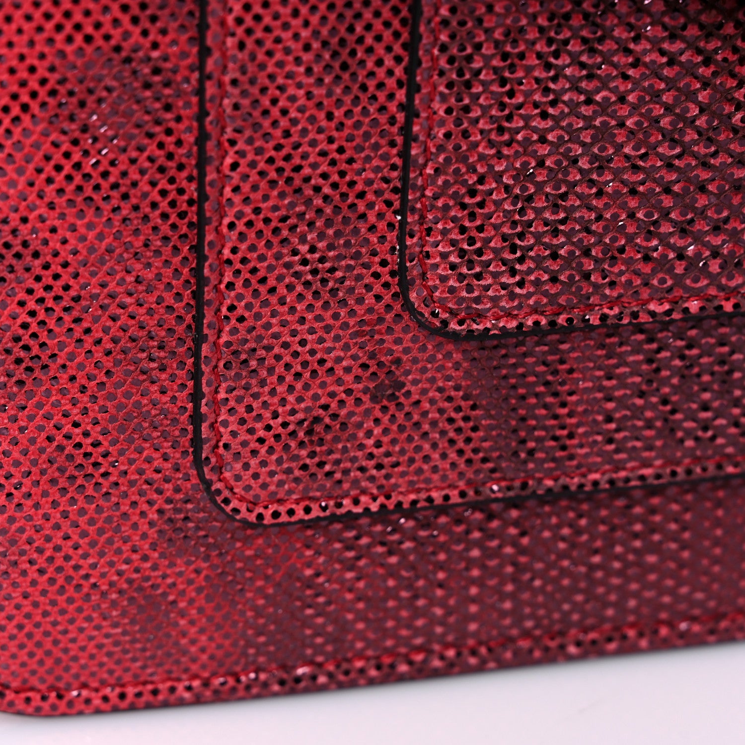 Bulgari Karung Serpenti Forever Crossbody Red 11 of 11