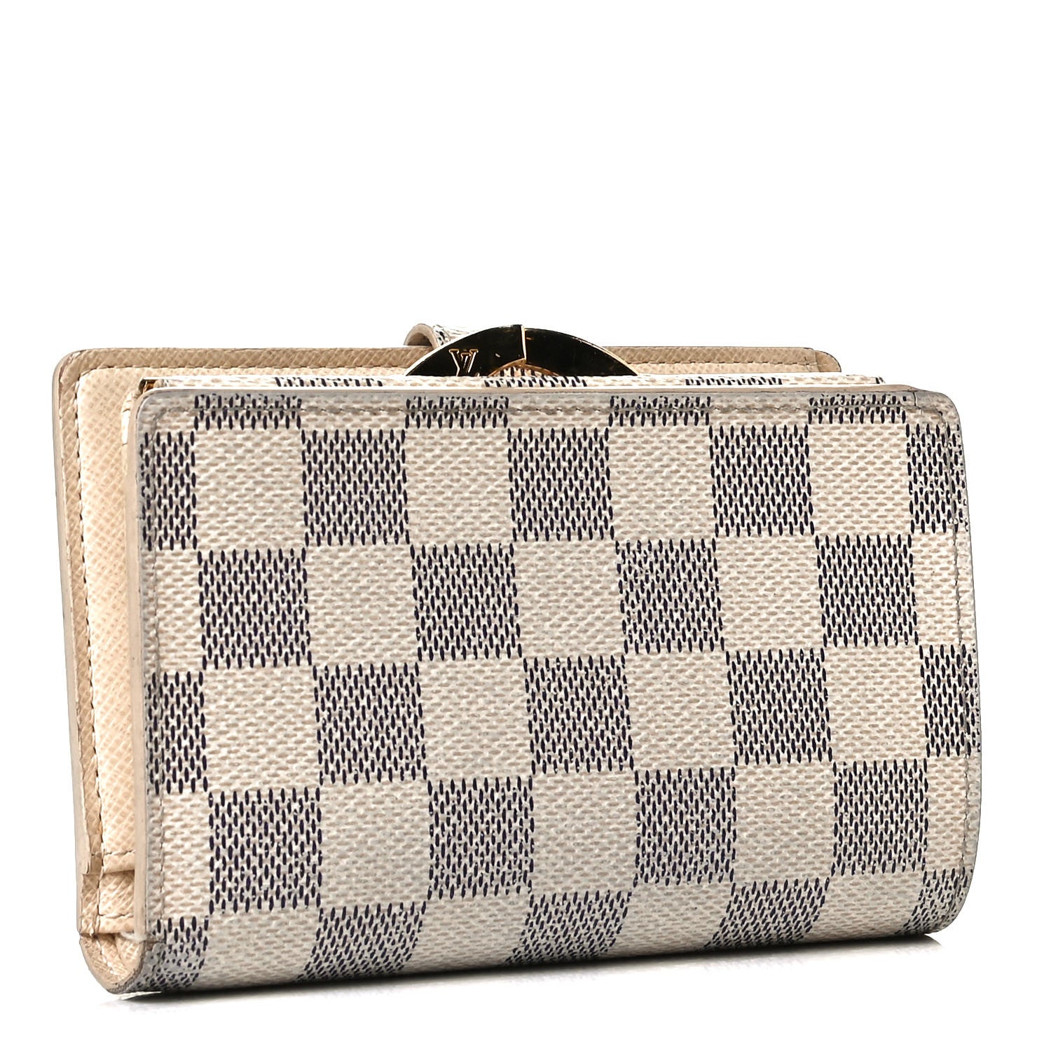 Louis Vuitton Damier Azur French Purse Wallet 2 of 7
