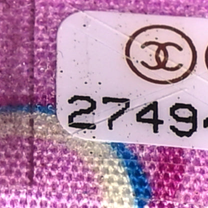 Chanel Lambskin Quilted Medium Zip Around Wallet Blue 8 of 12
