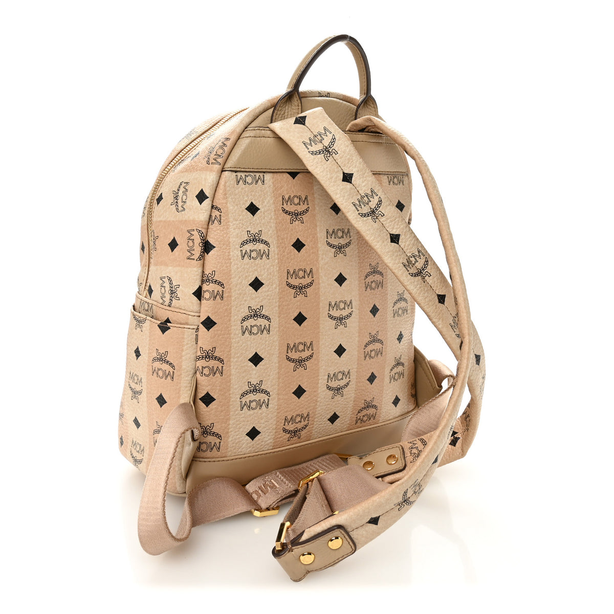 MCM Striped Visetos Small Stark Backpack
Beige MCM Striped Visetos Small Stark Backpack Beige 1800028  main image 2