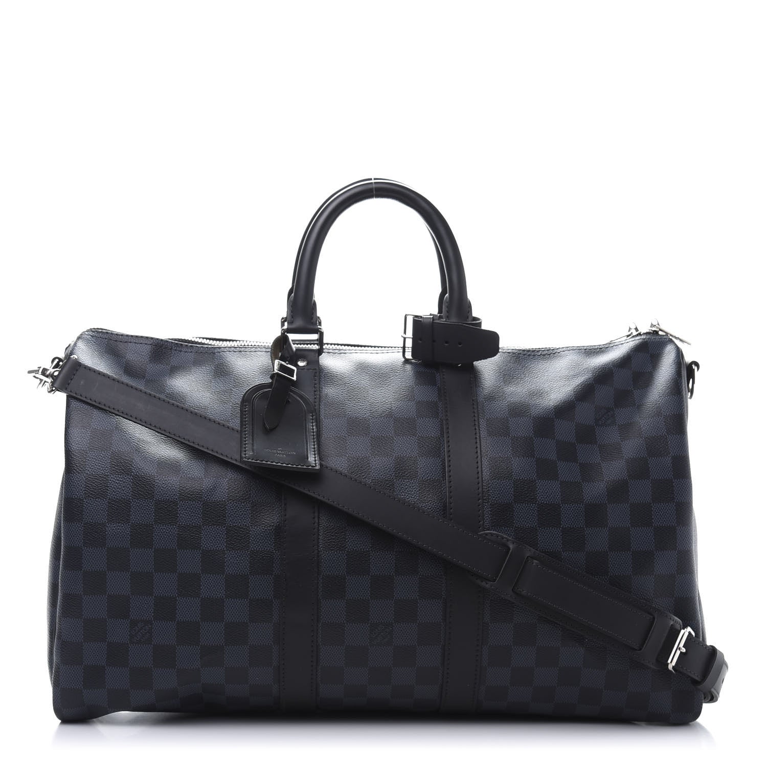 Louis Vuitton Damier Cobalt Keepall Bandouliere 45 1 of 12