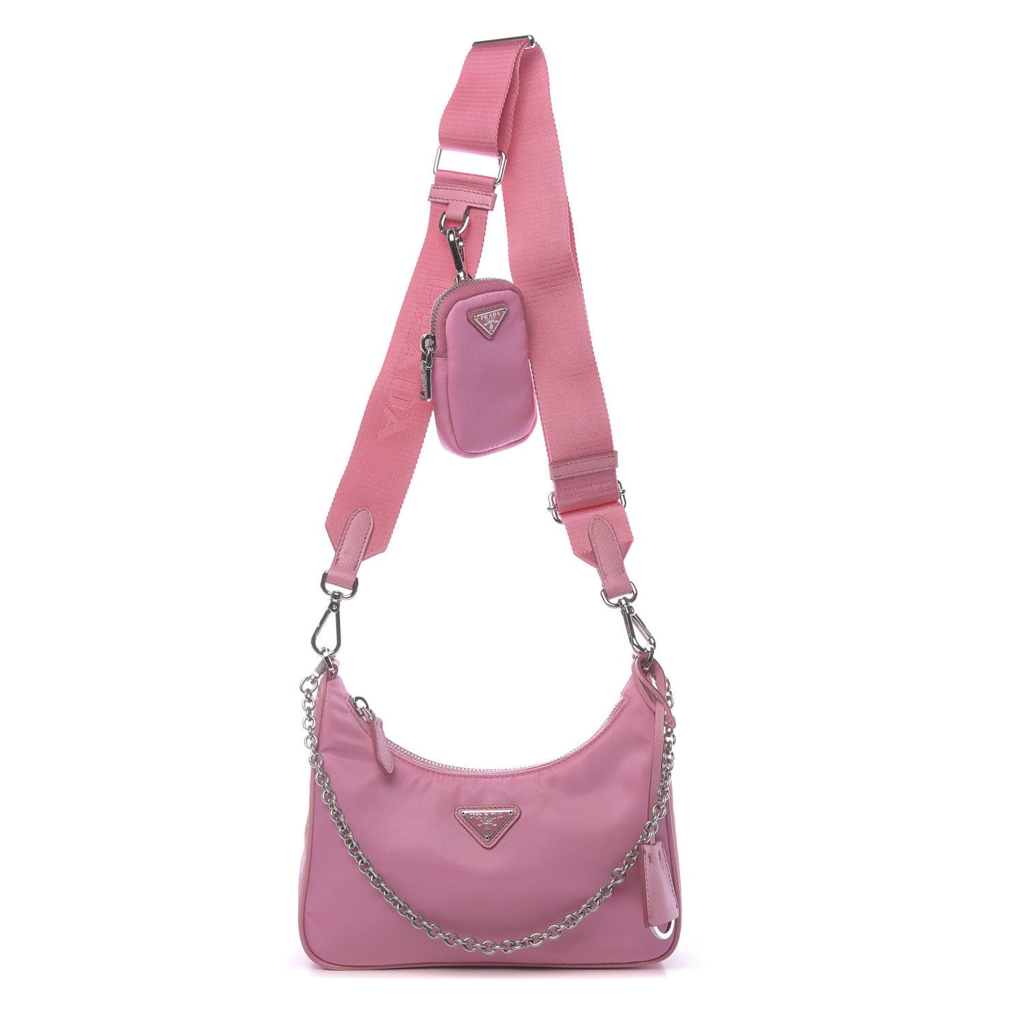 Nylon Re-Edition 2005 Shoulder Bag Begonia