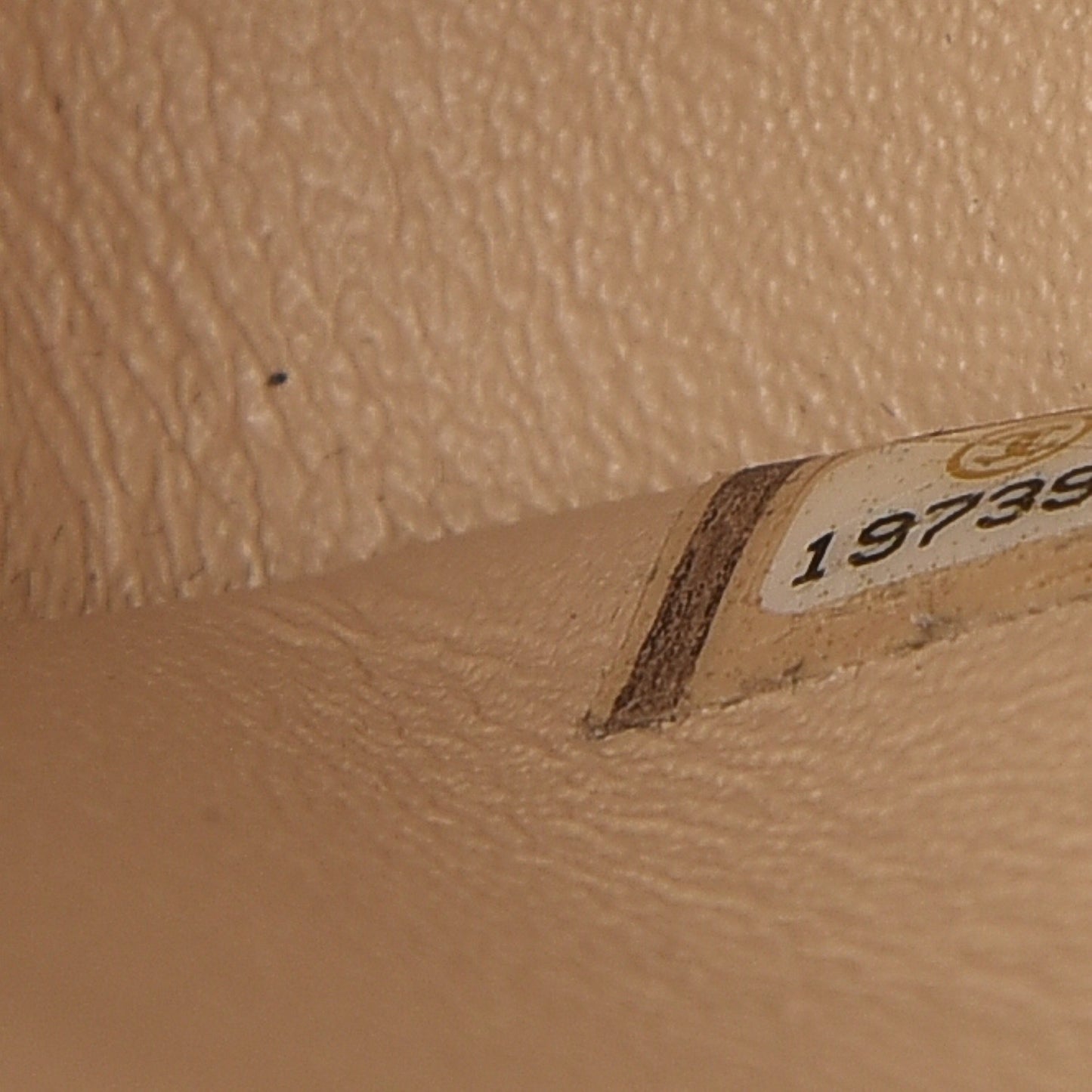 Caviar Quilted Jumbo Double Flap Light Beige