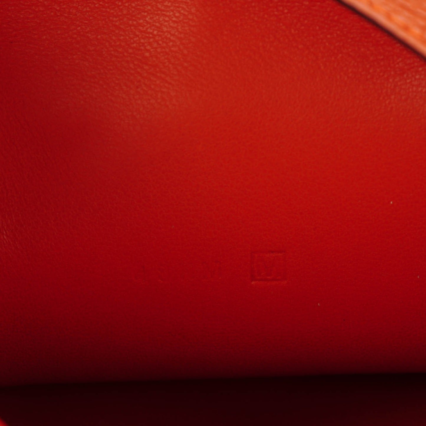 Togo Dogon Duo Wallet Orange