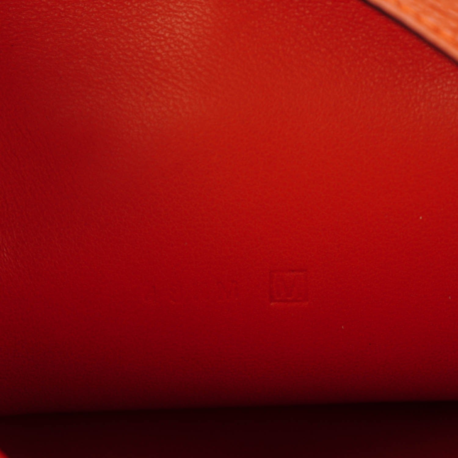Hermes Togo Dogon Duo Wallet Orange 7 of 9