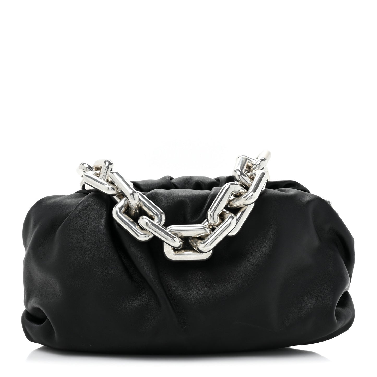 Calfskin The Pouch Chain Black