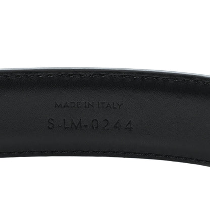 Celine Box Calfskin Medium 25mm Triomphe Belt 85 34 Black 4 of 6