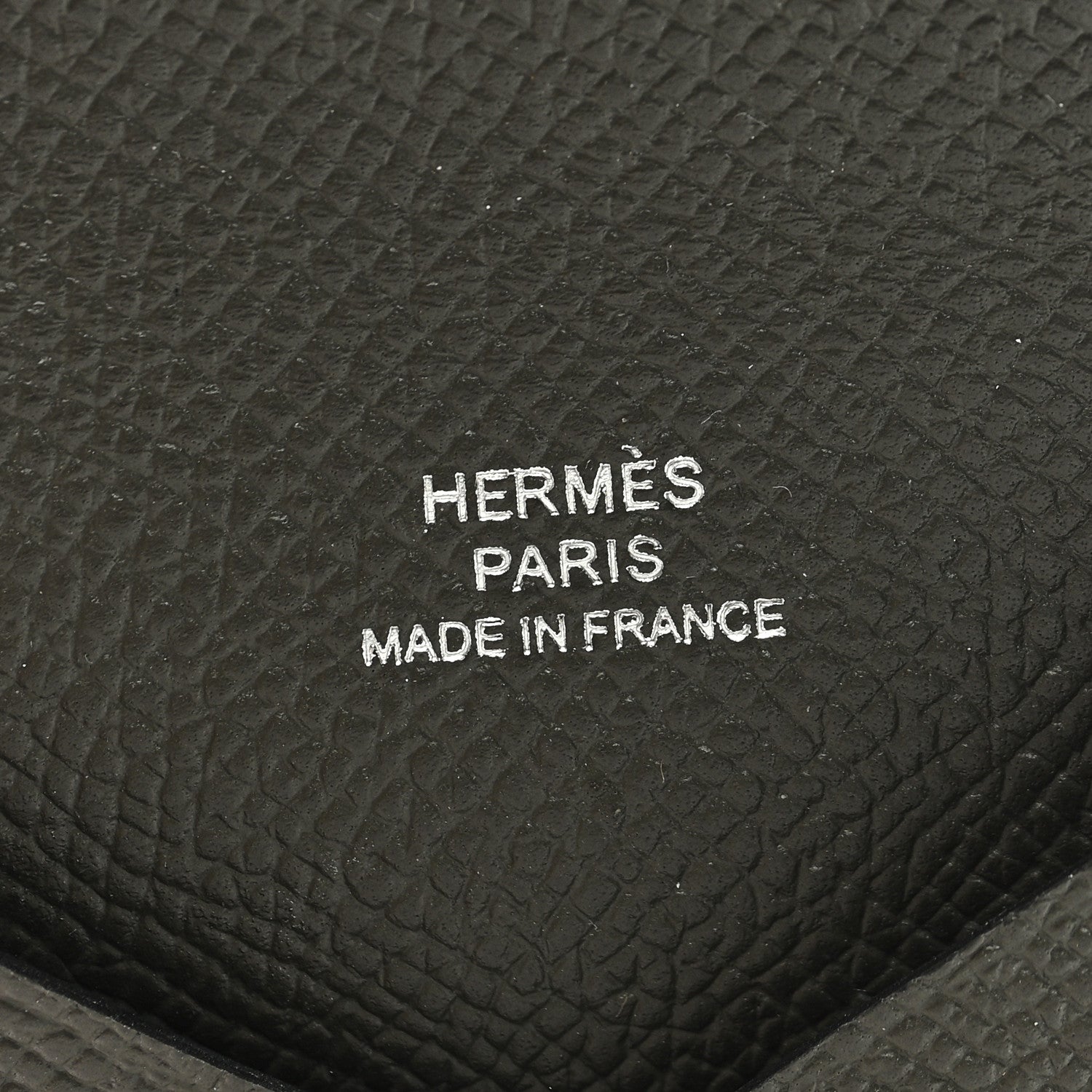 Hermes Epsom Calvi Card Case Etain 6 of 6