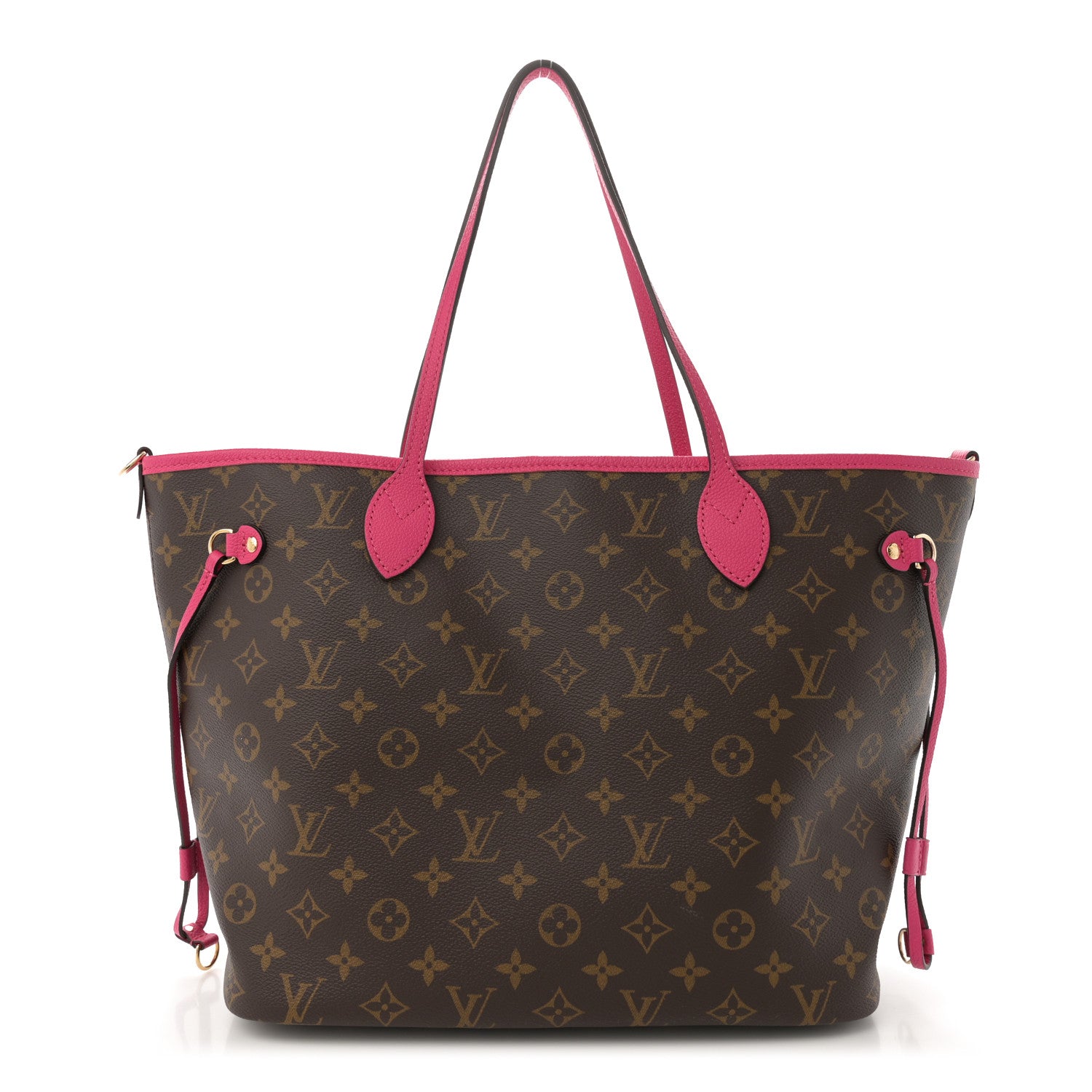 Louis Vuitton Monogram Inside Out Neverfull Bandouliere MM Rose Pondichery 1 of 9