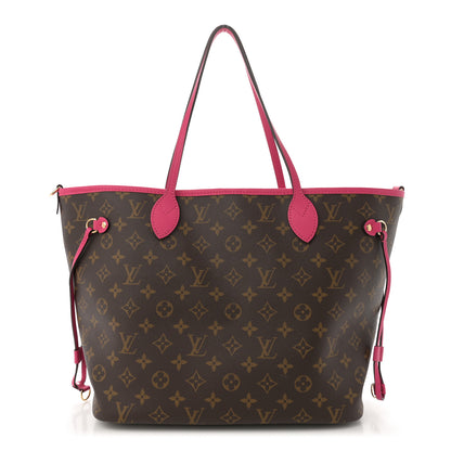 Louis Vuitton Monogram Inside Out Neverfull Bandouliere MM Rose Pondichery 1 of 9