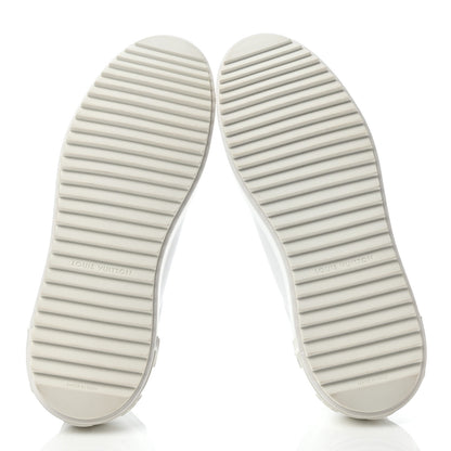 Louis Vuitton Monogram Time Out Sneakers 39.5 White Gold 5 of 8