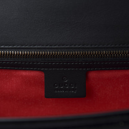 Gucci Velvet Matelasse GG Marmont Clutch Black 8 of 10