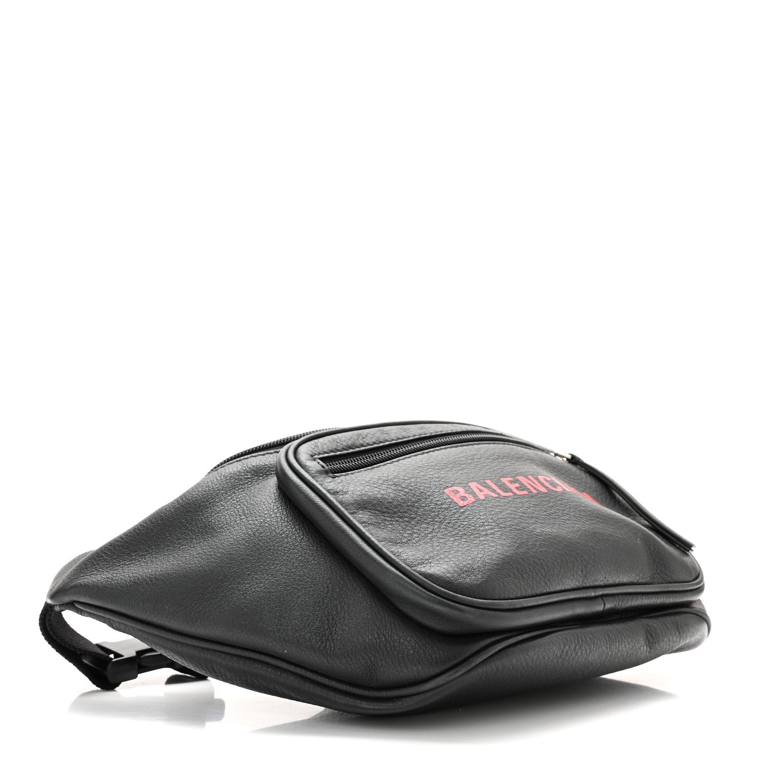 Balenciaga Calfskin Everyday Logo Belt Bag Black 4 of 10