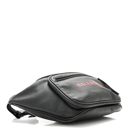 Balenciaga Calfskin Everyday Logo Belt Bag Black 4 of 10