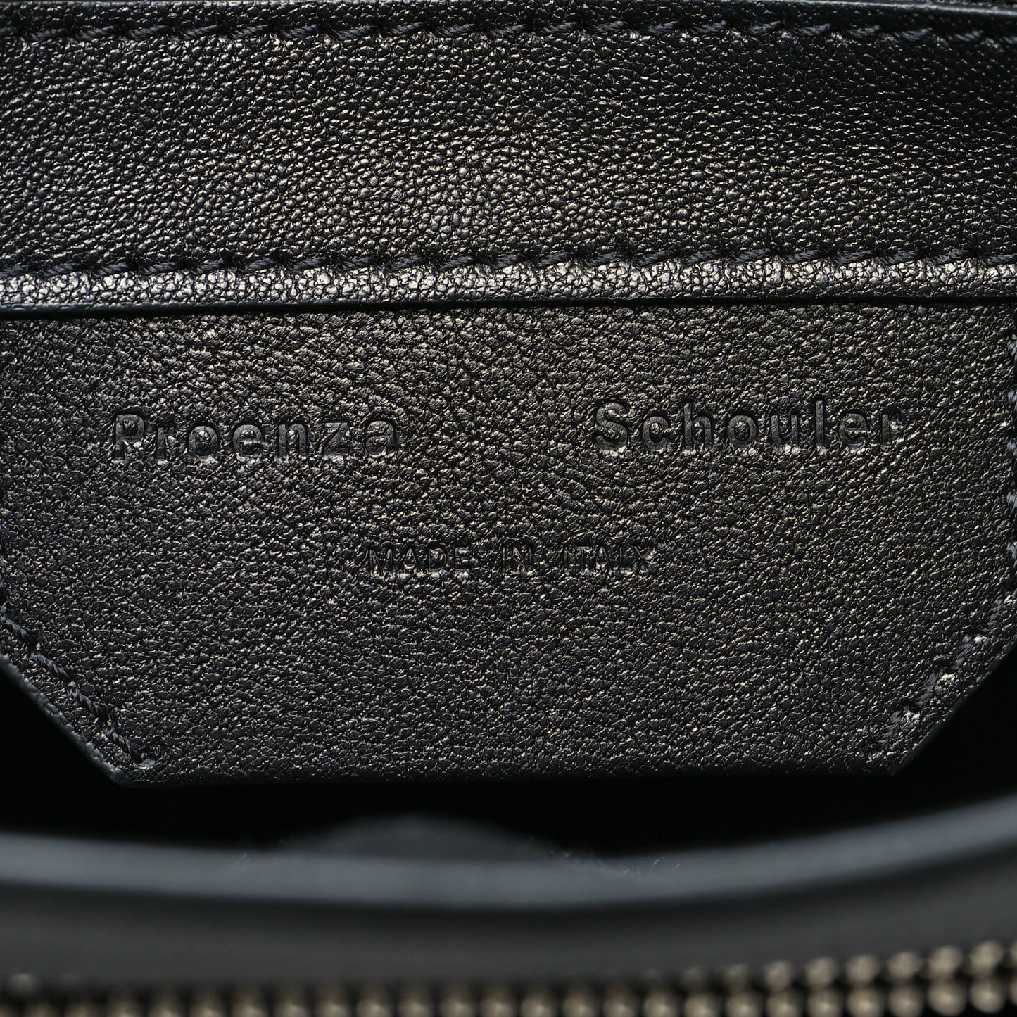 Lambskin Medium PS1 Satchel Black