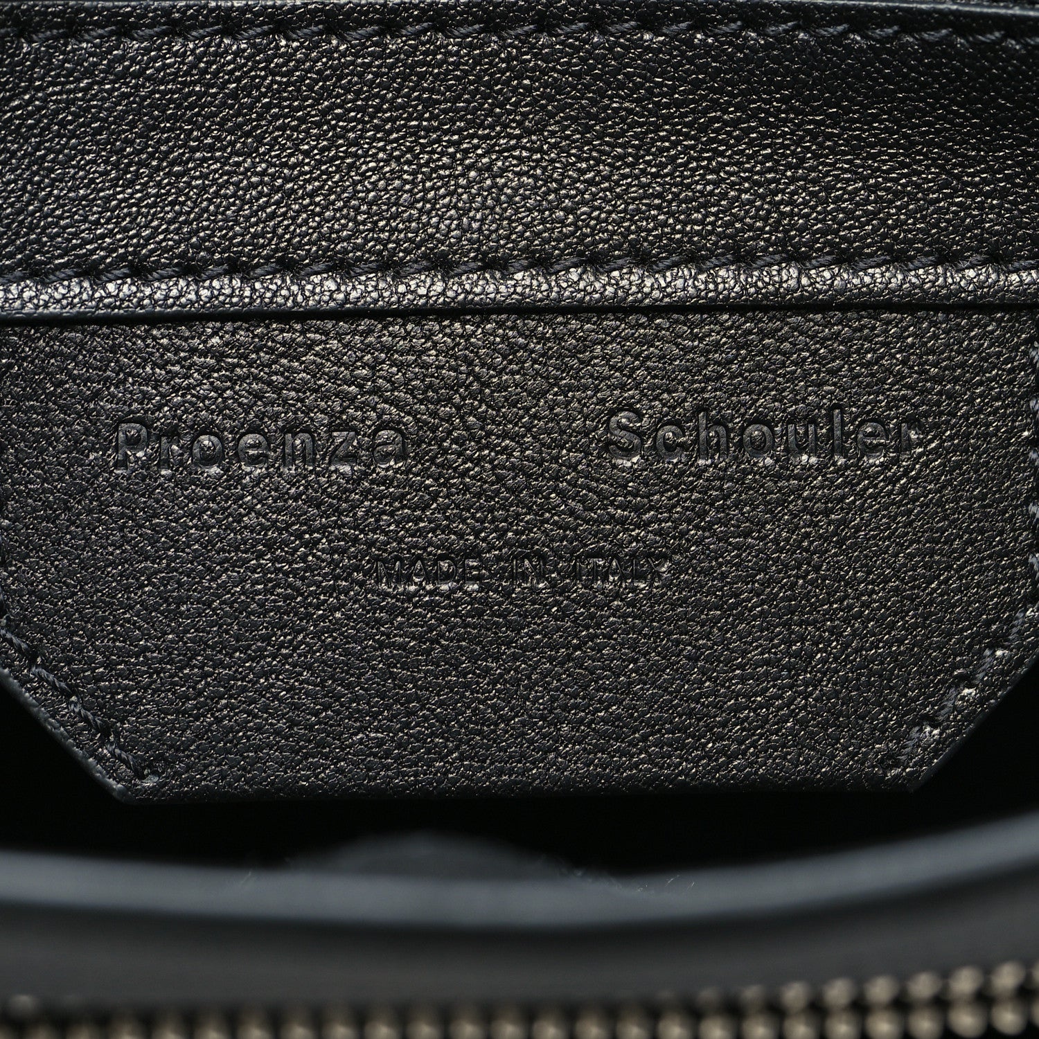 Proenza Schouler Lambskin Medium PS1 Satchel Black 6 of 14
