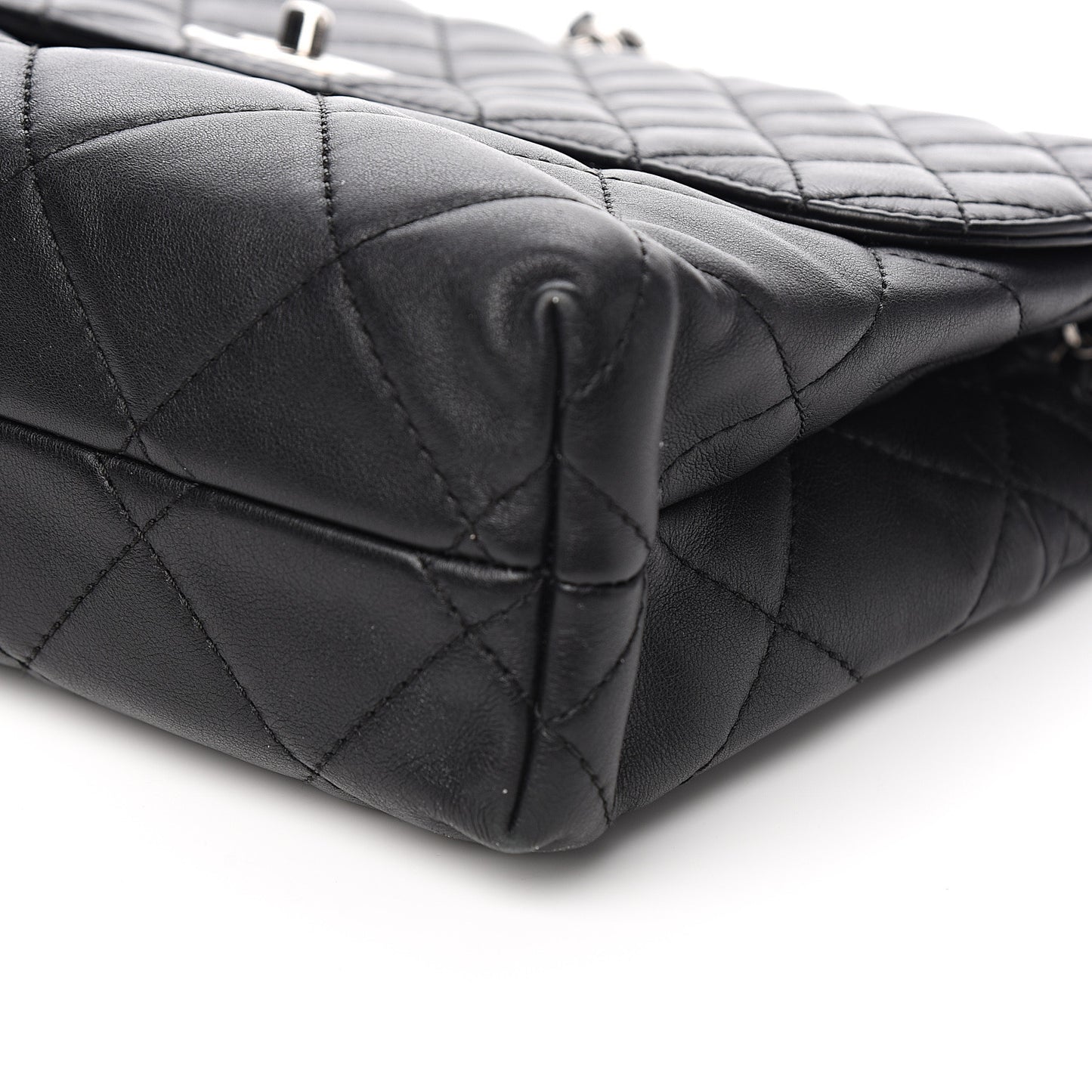 Calfskin Quilted In The Business Flap Bag Black