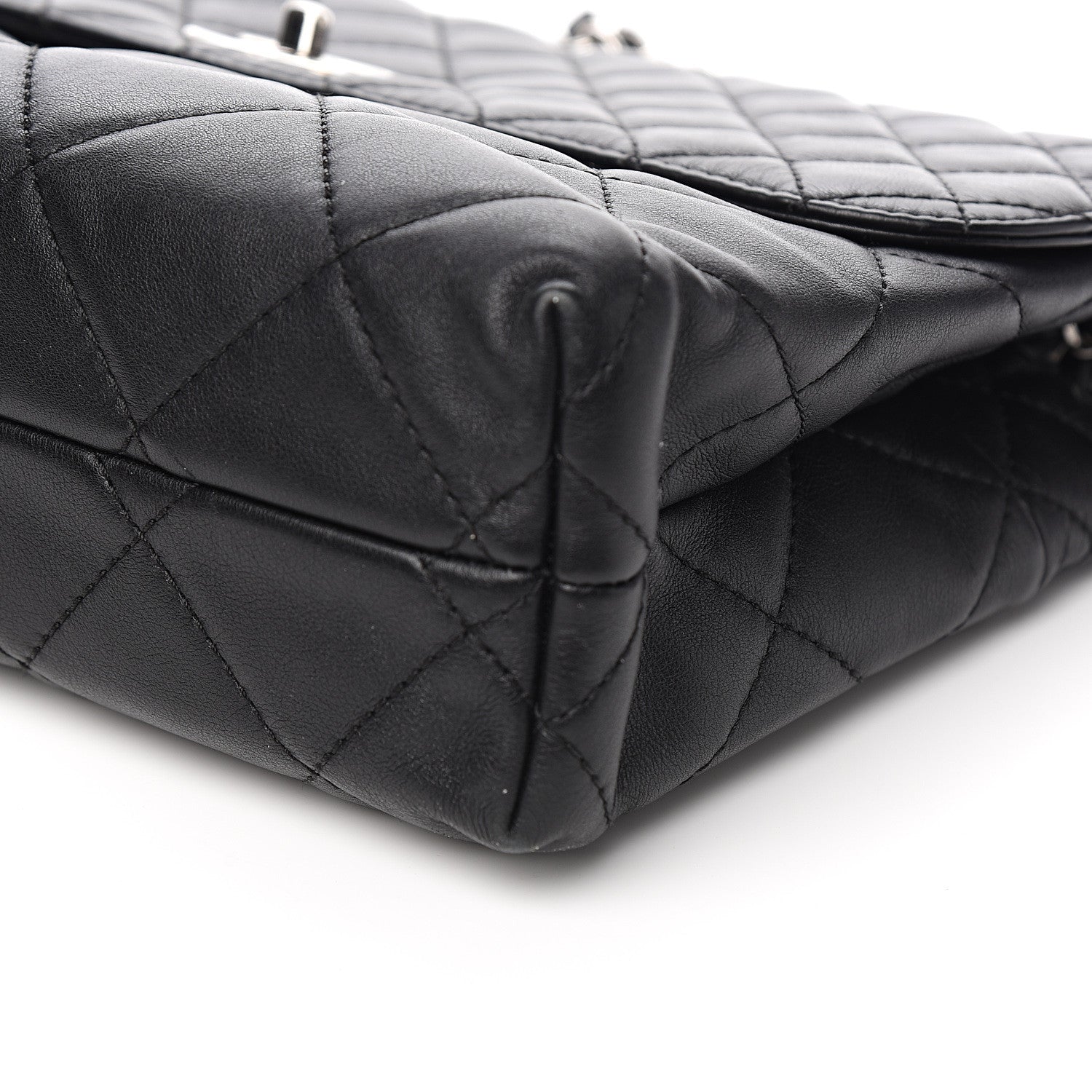 Chanel Calfskin Quilted In The Business Flap Bag Black 10 of 12