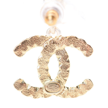 Chanel Crystal Over The Rainbow CC Drop Earrings Gold Multicolor 4 of 8